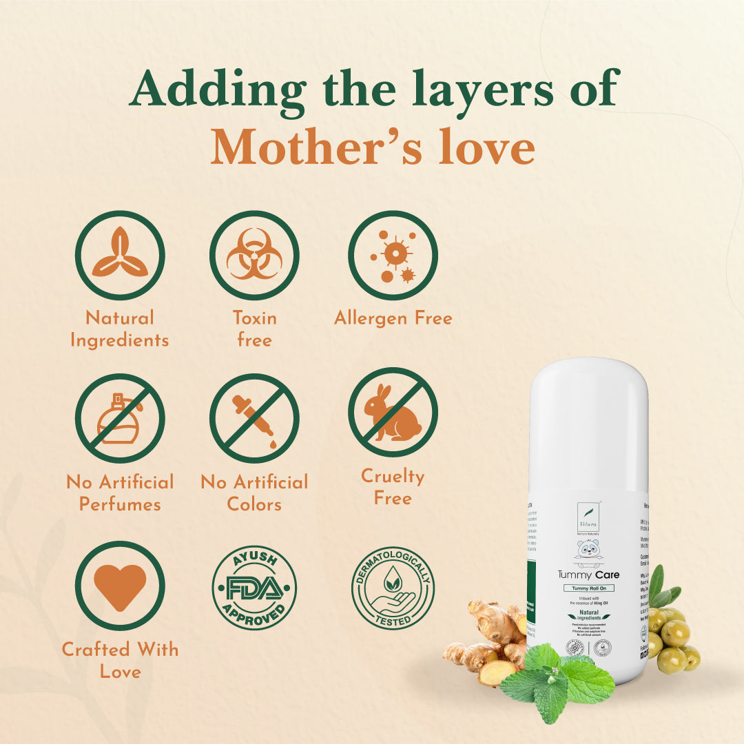 Velura Tummy Care Tummy Roll-On (40 ml)