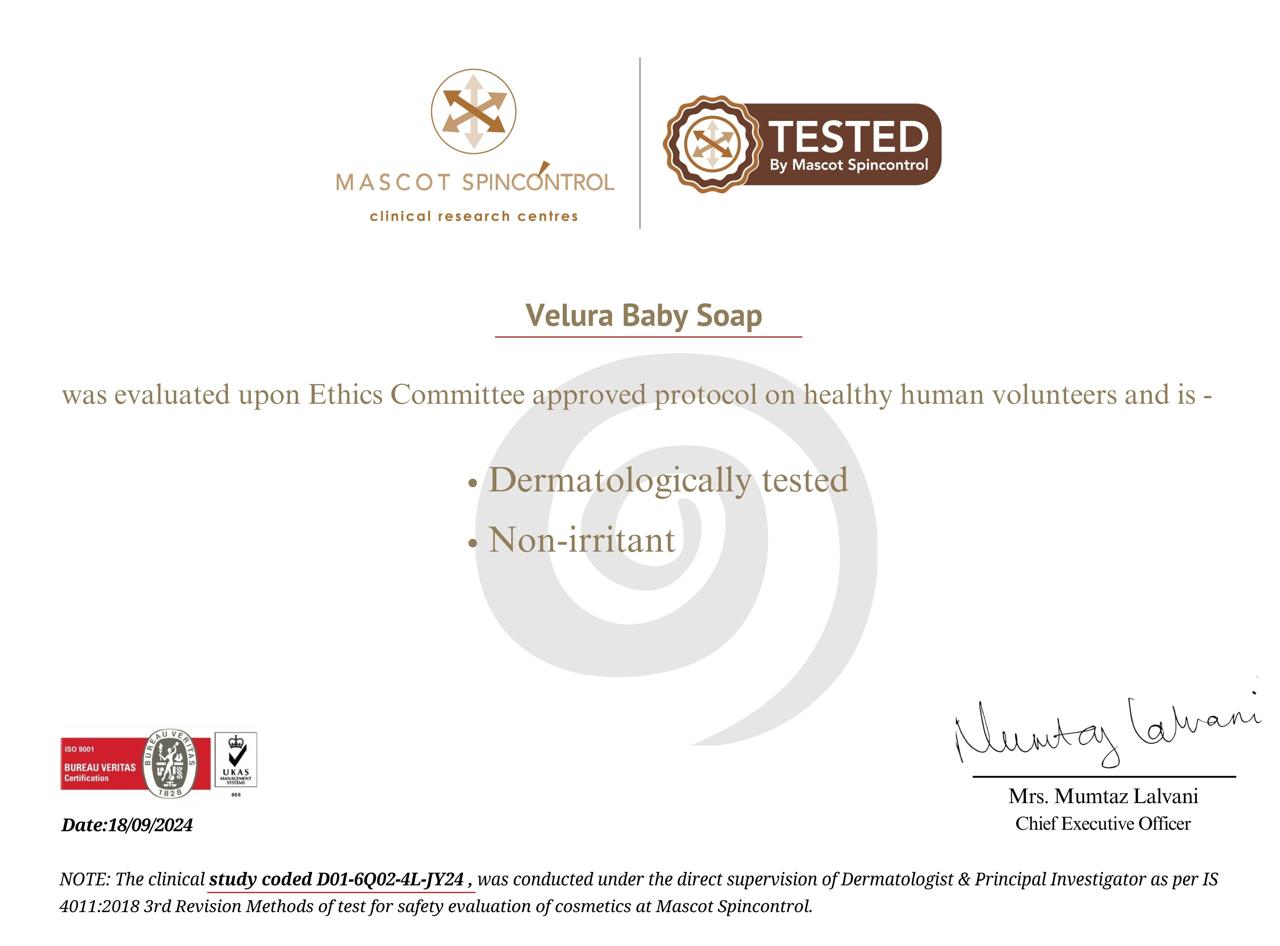 Velura Kare Baby Bathing Bar (75 gm)