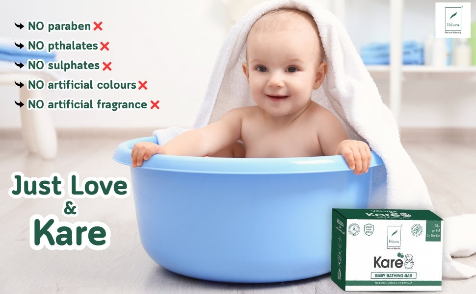 Velura Kare Baby Bathing Bar (75 gm)
