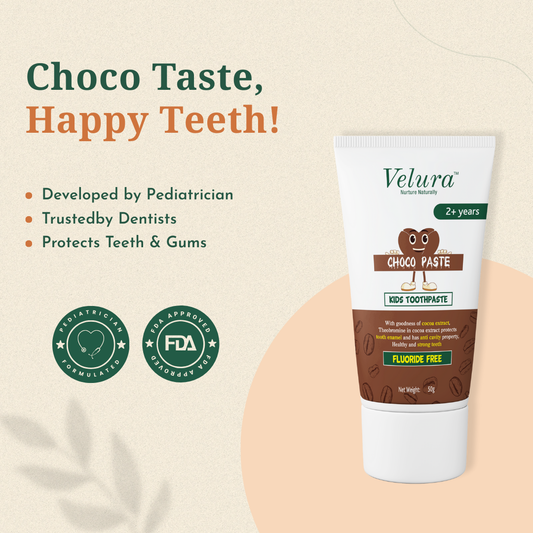 Velura Choco Paste – Make Brushing Your Child’s Favourite Time of Day 🍫