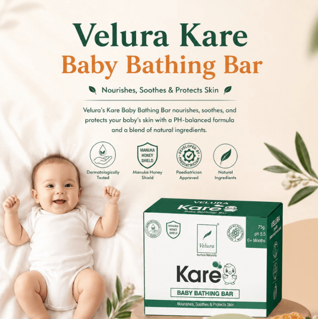 Why Mothers Love Velura Kare Baby Bathing Bar: Gentle Care for Your Baby’s Delicate Skin