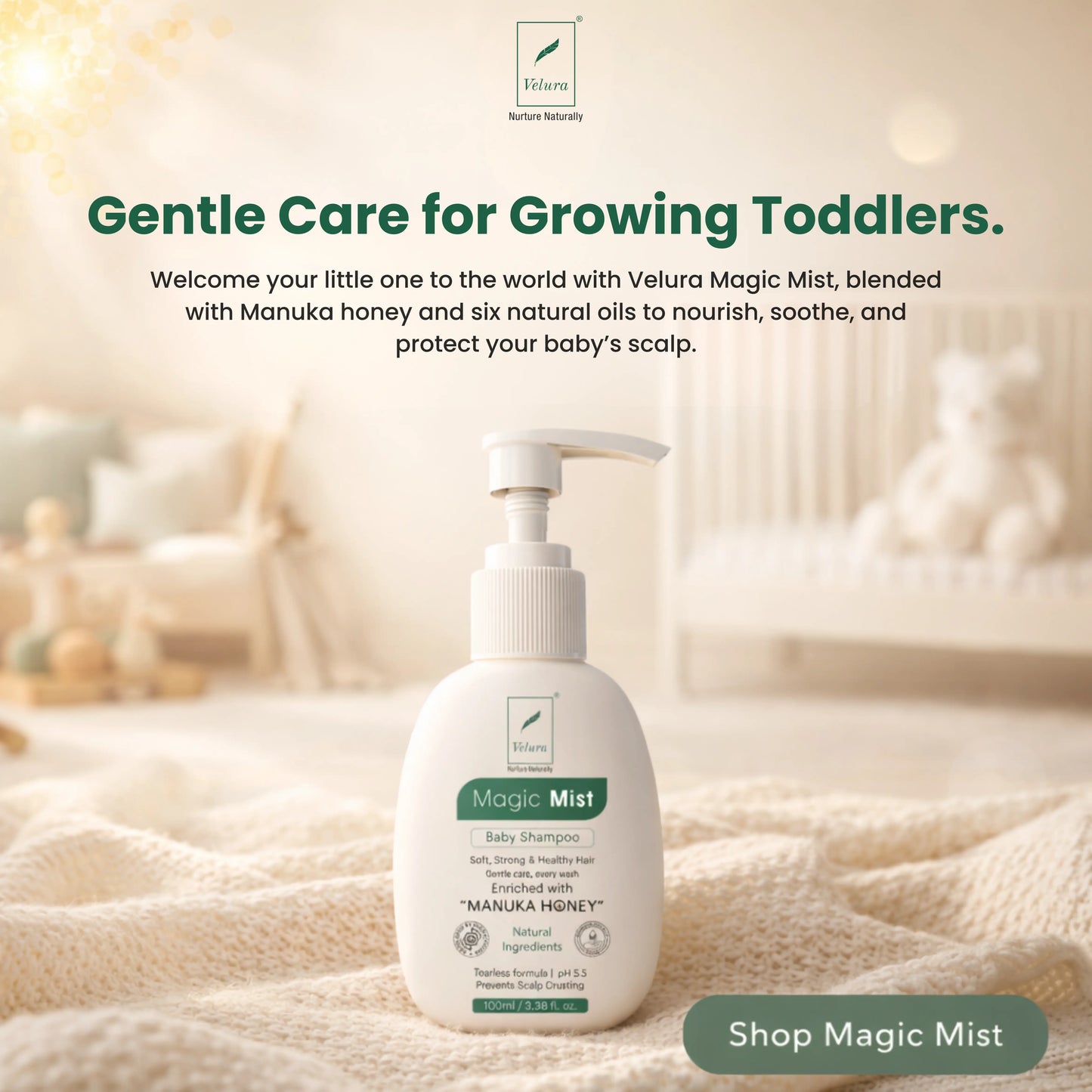 Velura Magic Mist Baby Shampoo