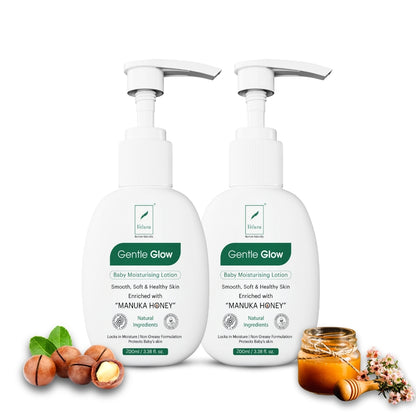 Velura Gentle Glow Baby Moisturising Lotion Pack of 2 (200 ml + 200 ml)