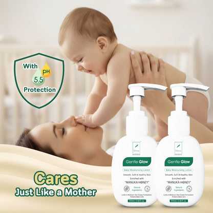 Velura Gentle Glow Baby Moisturising Lotion Pack of 2 (200 ml + 200 ml)