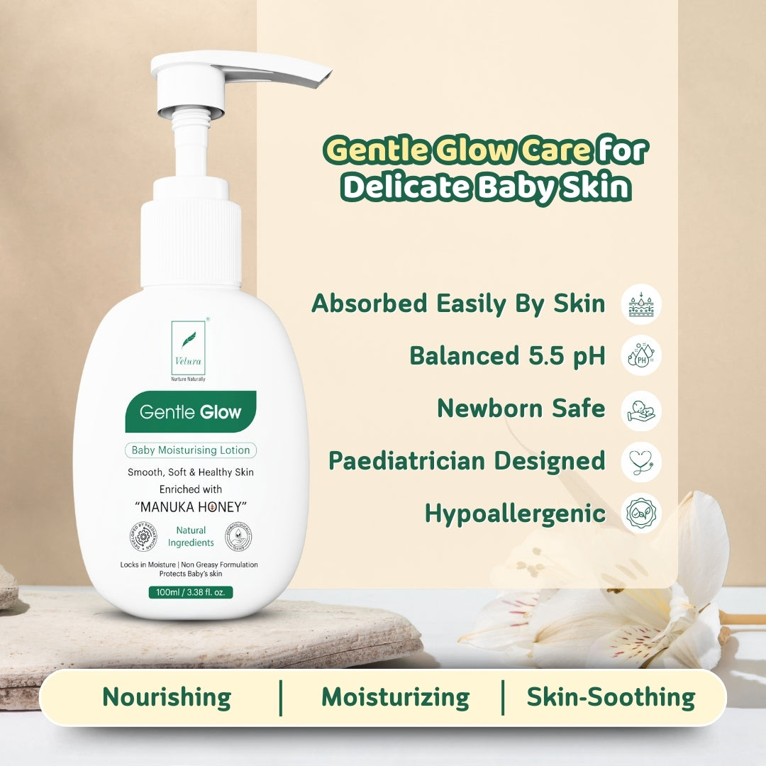 Velura Gentle Glow Baby Moisturising Lotion (100 ml)
