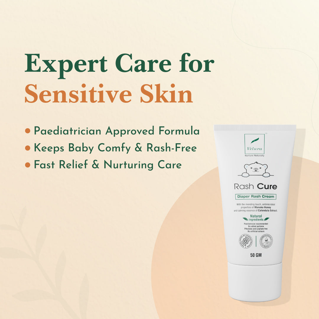 Velura Rash Cure Diaper Rash Cream (50 gm) - Main Image