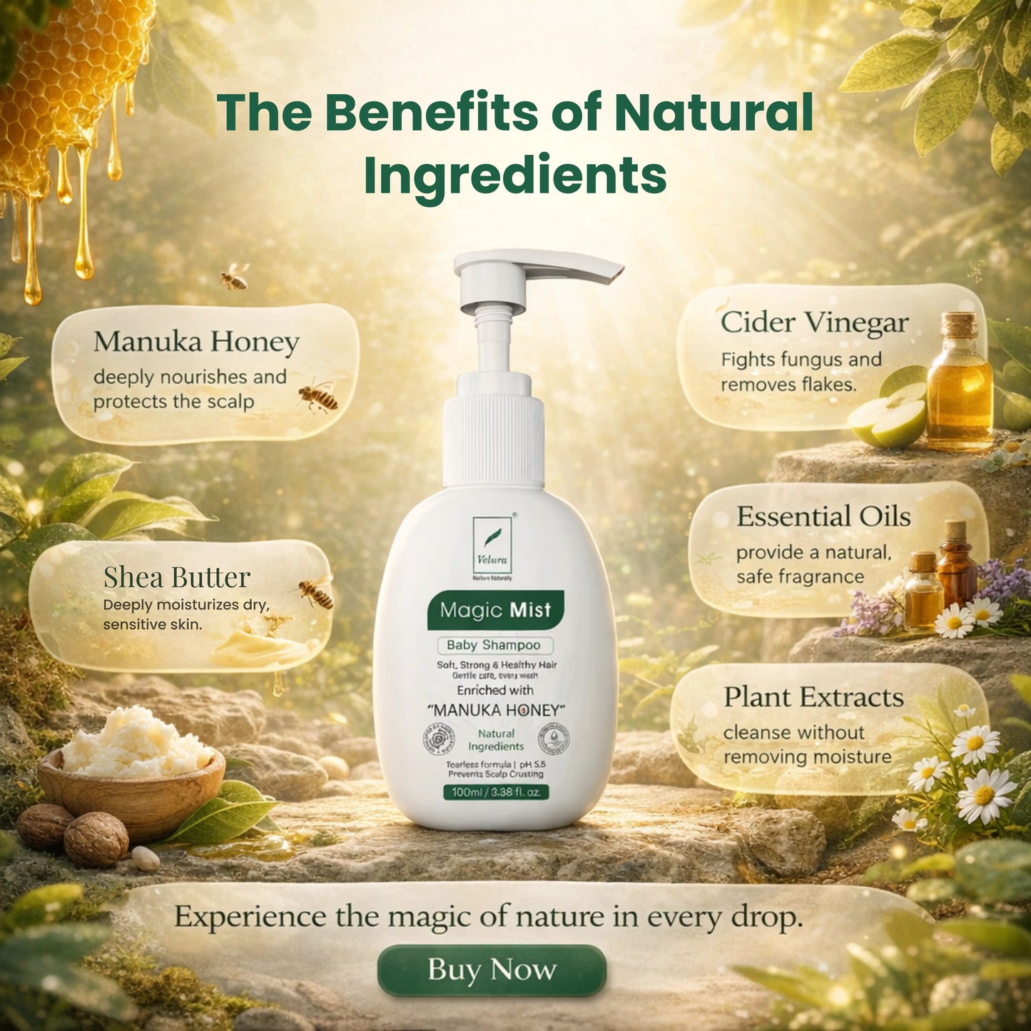 Velura Magic Mist Baby Shampoo