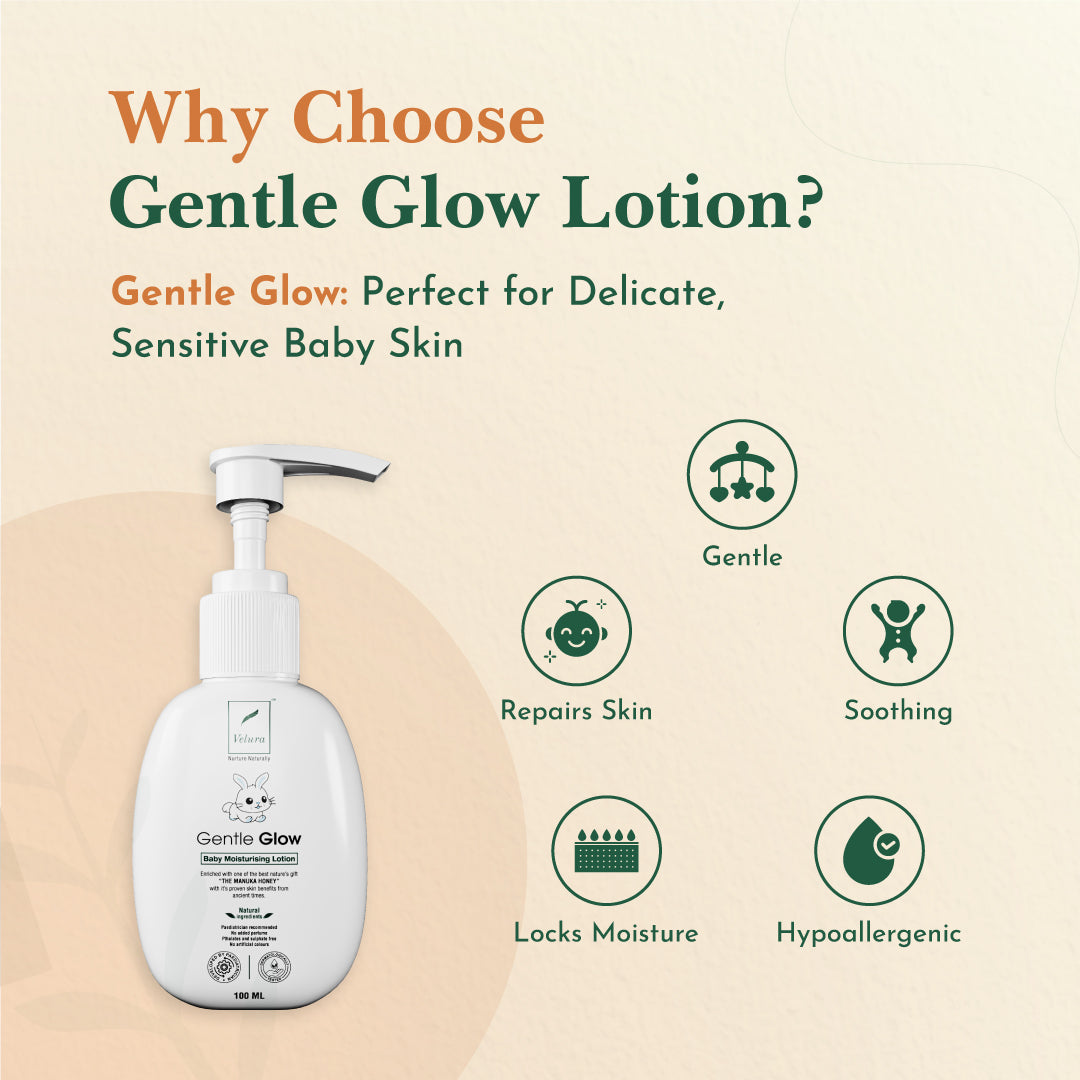 Velura Gentle Glow Baby Moisturising Lotion (100 ml)