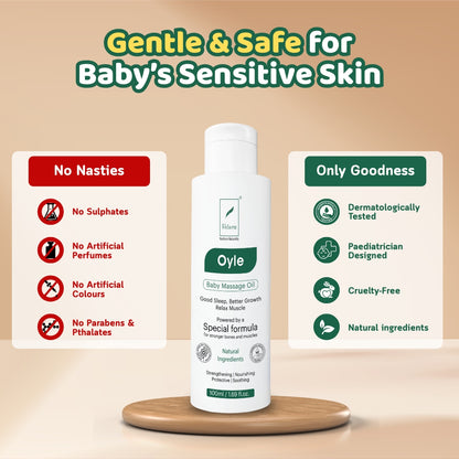 Velura Oyle Baby Massage Oil (100 ml)