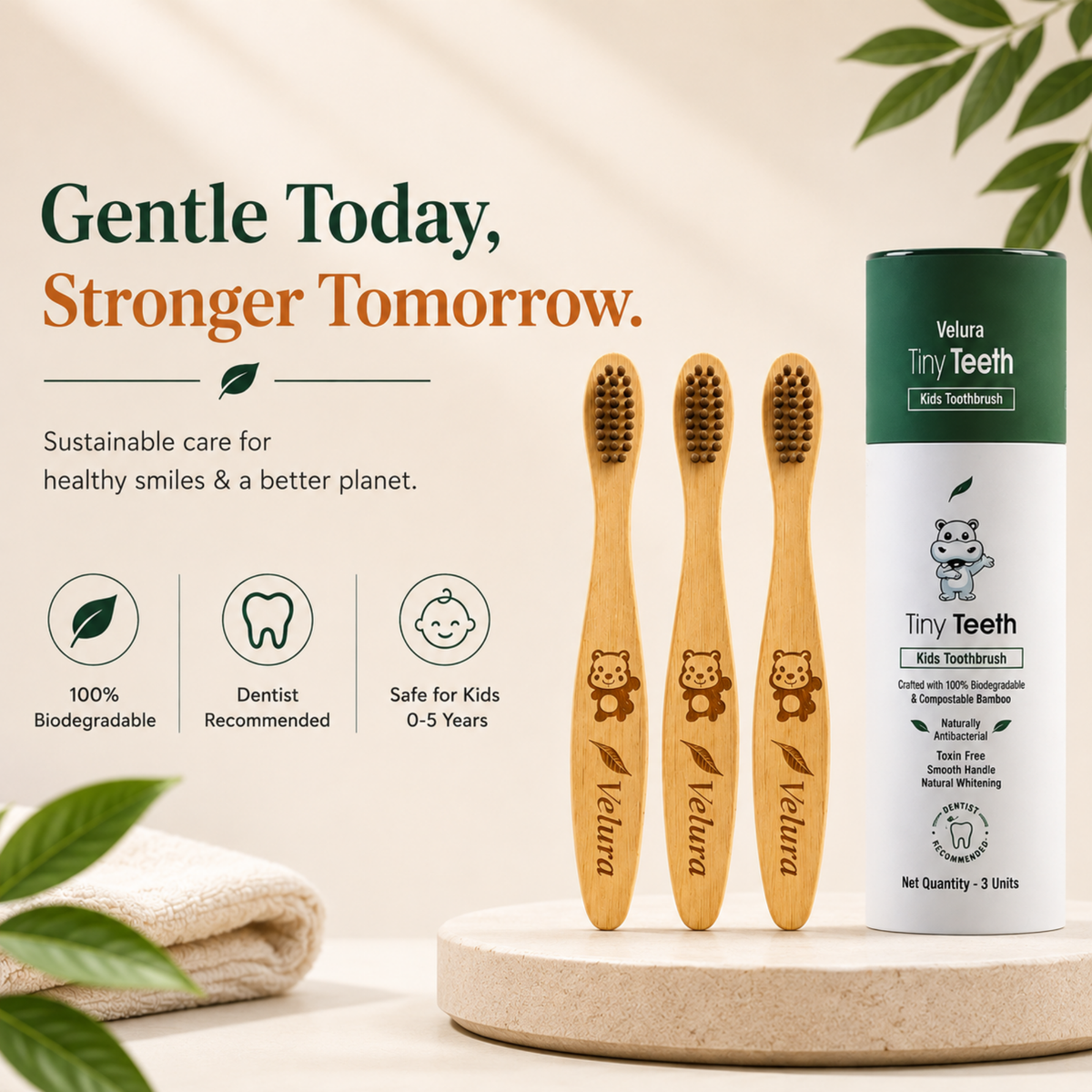 Velura Tiny Teeth Kids Toothbrush