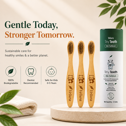 Velura Tiny Teeth Kids Toothbrush