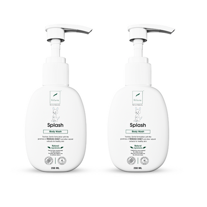 Velura Splash Baby Body Wash Pack of 2 (200 ml + 200ml)