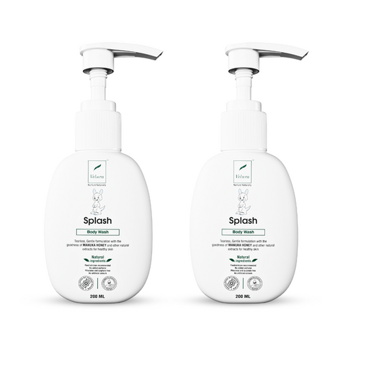 Velura Splash Baby Body Wash Pack of 2 (200 ml + 200ml)