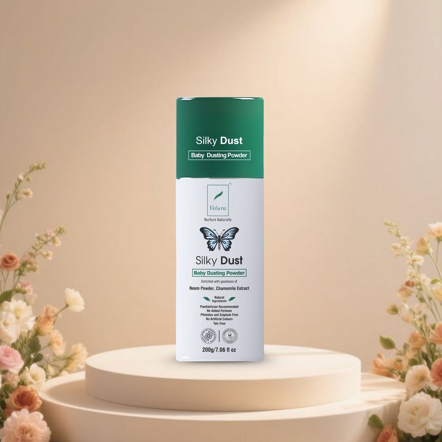 Velura Silky Dust Kids Dusting Powder (100 gm)