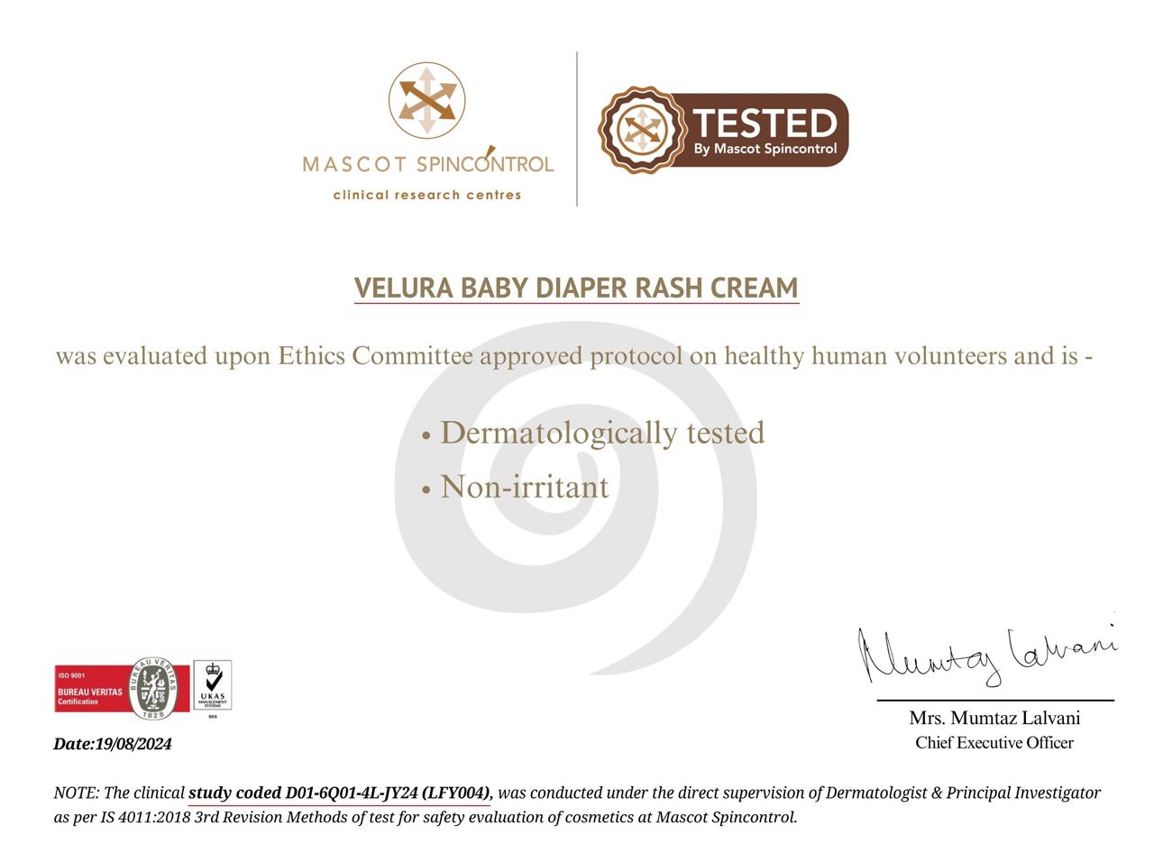 Velura Rash Cure Diaper Rash Cream (50 GM)