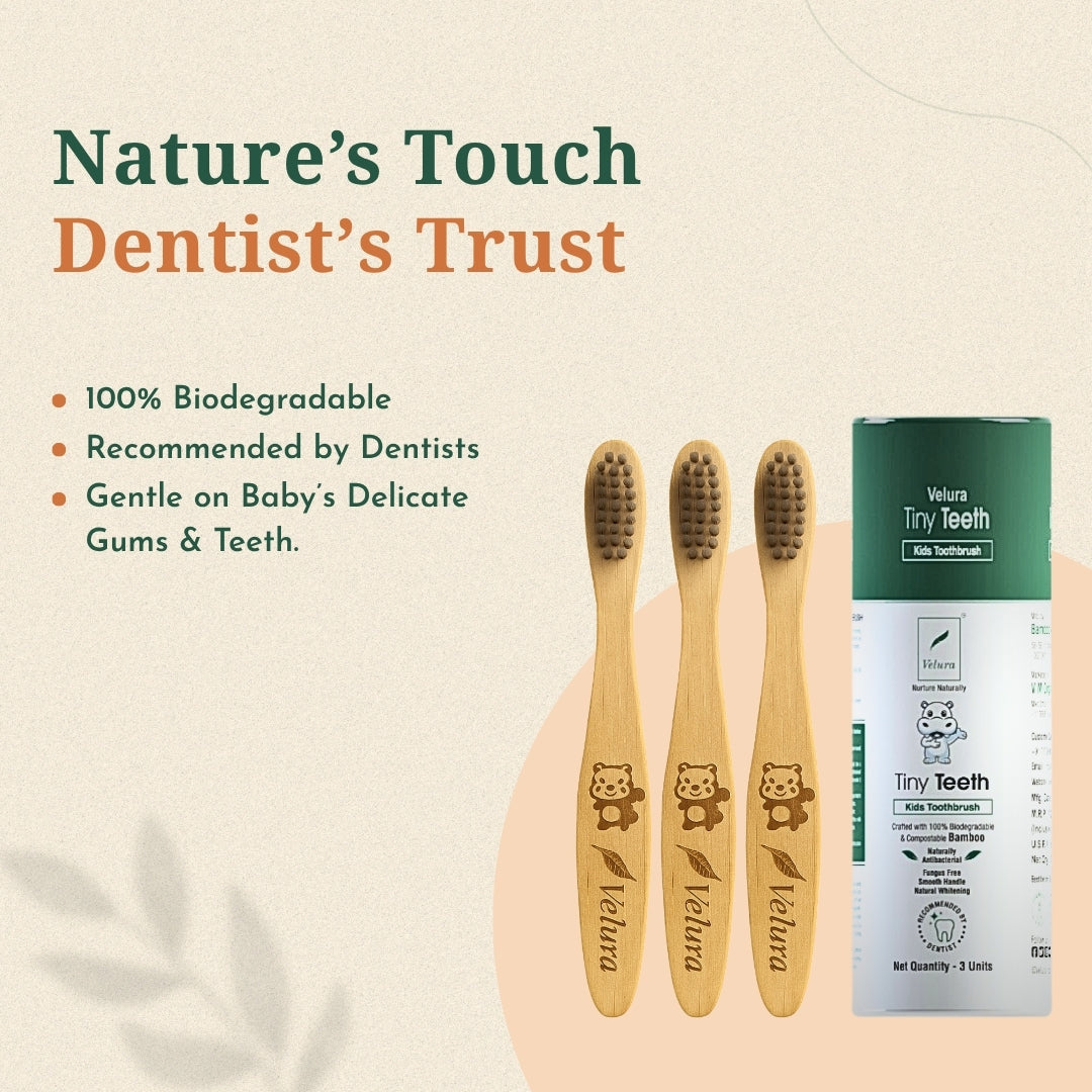 Velura Tiny Teeth Kids Toothbrush