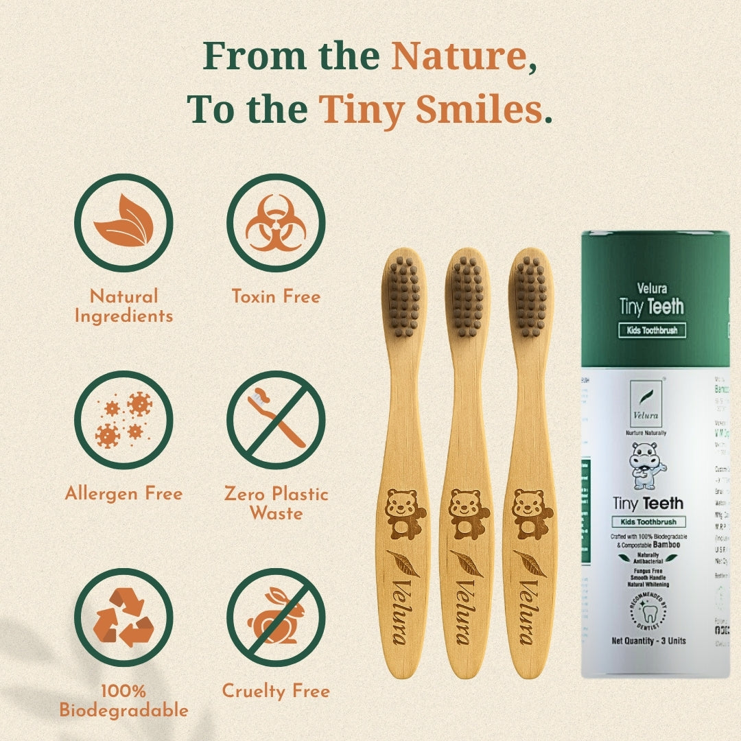 Velura Tiny Teeth Kids Toothbrush